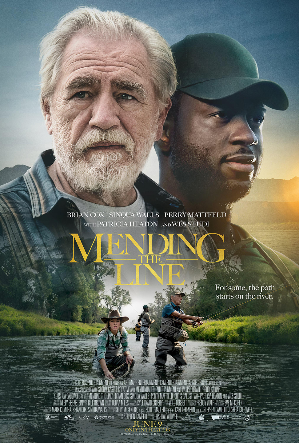 Mending The Line Poster